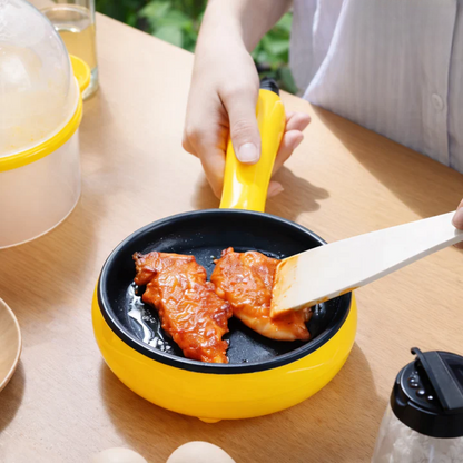 Compact Electric Frying Pan | Non-Stick | Safety Shut-Off