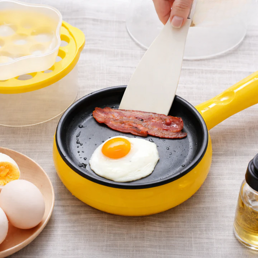 Compact Electric Frying Pan | Non-Stick | Safety Shut-Off