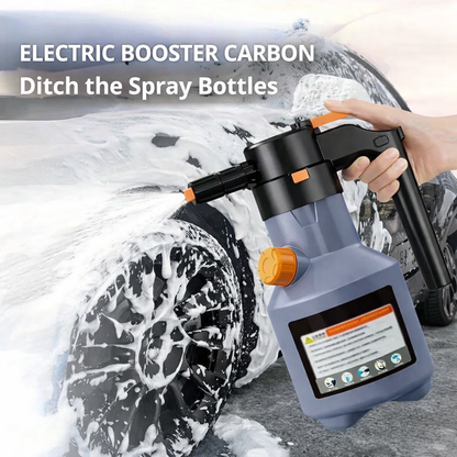 Elektrische Schaumsprühflasche | Dicht haftender Reinigungsschaum | Verstellbare Düse | CleanJet
