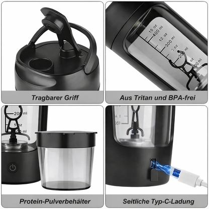 Smart Shake Pro: Automatic Blender Bottle for Smooth Drinks