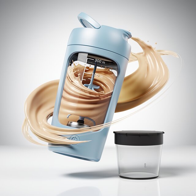 Smart Shake Pro: Automatic Blender Bottle for Smooth Drinks
