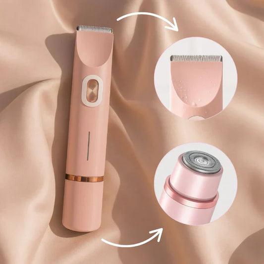 Effortless Electric Shaver for Women | 2-in-1 Grooming Tool