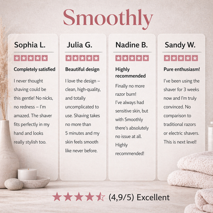 Effortless Electric Shaver for Women | 2-in-1 Grooming Tool