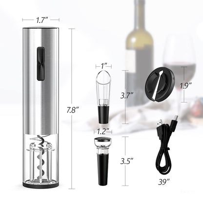 Effortless Wine Bottle Opener — Impress Your Guests with Ease