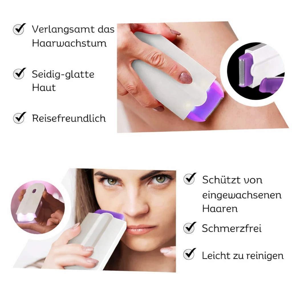 Effortless Hair Removal Device for Women | Gentle Oscillation Technology