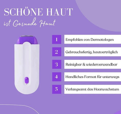 Effortless Hair Removal Device for Women | Gentle Oscillation Technology