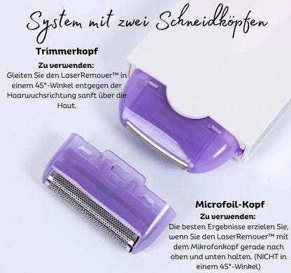 Effortless Hair Removal Device for Women | Gentle Oscillation Technology