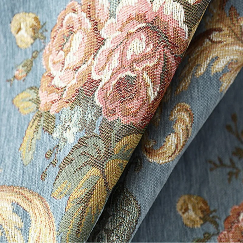 Sophisticated Chenille Cushion Cover with Beaded Trim