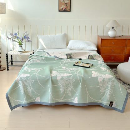 Nature's Embrace Cotton Layered Blanket