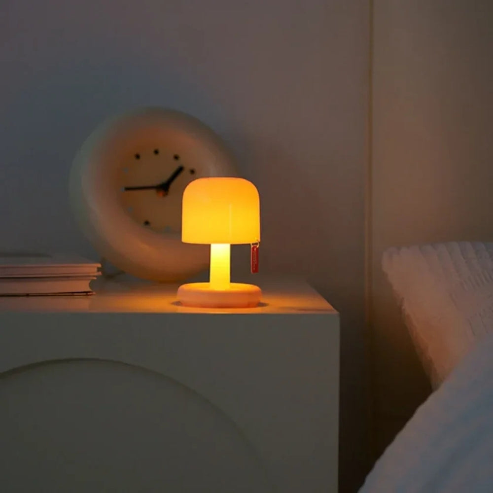 CozyGlow Portable Mushroom Night Light