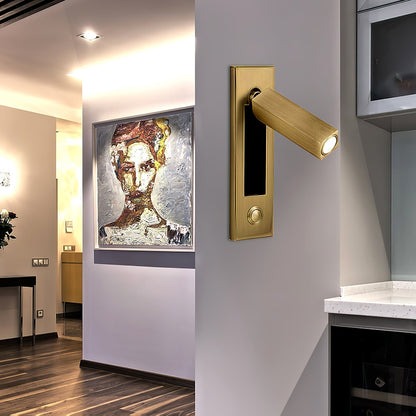 Compact Wall Light – Foldable Design for Space Efficiency