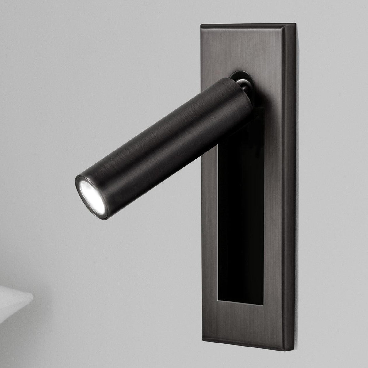 Sleek Wall-Mounted Reading Lamp with Adjustable Lighting