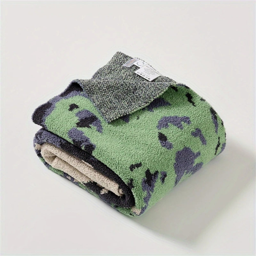 Nature's Embrace: Cozy Knit Throw Blanket for Every Occasion