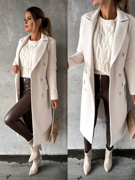 Chic & Cozy Long Winter Coat for Unmatched Warmth