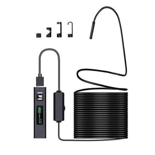 2.0 MP HD Wireless Endoscope Camera with Rigid Snake Cable
