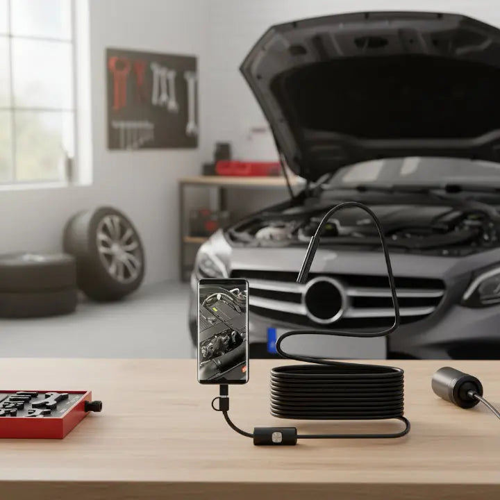 SmartScope Pro | 5m Flexible Inspection Camera | HD Clarity
