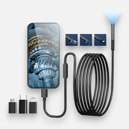 SmartScope Pro | 5m Flexible Inspection Camera | HD Clarity