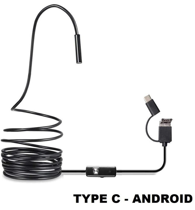 Versatile Inspection Camera with Adjustable LED Lighting