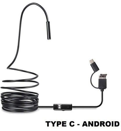 Versatile Inspection Camera with Adjustable LED Lighting