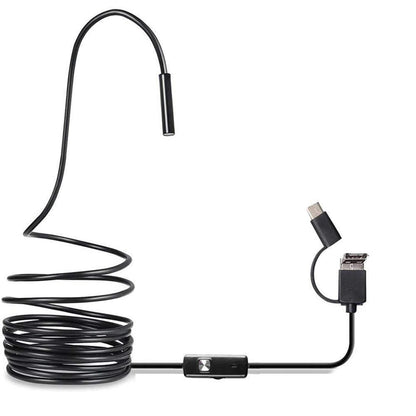 Versatile Inspection Camera with Adjustable LED Lighting