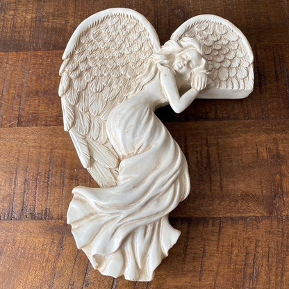 Resin Door Frame Decoration with Angel Wings