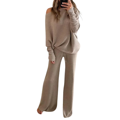 Casual Sweater and Cozy Sweatpants Set