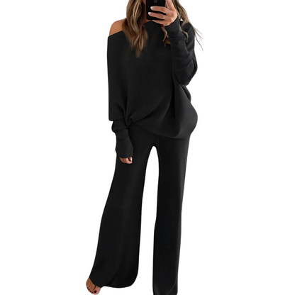 Casual Sweater and Cozy Sweatpants Set