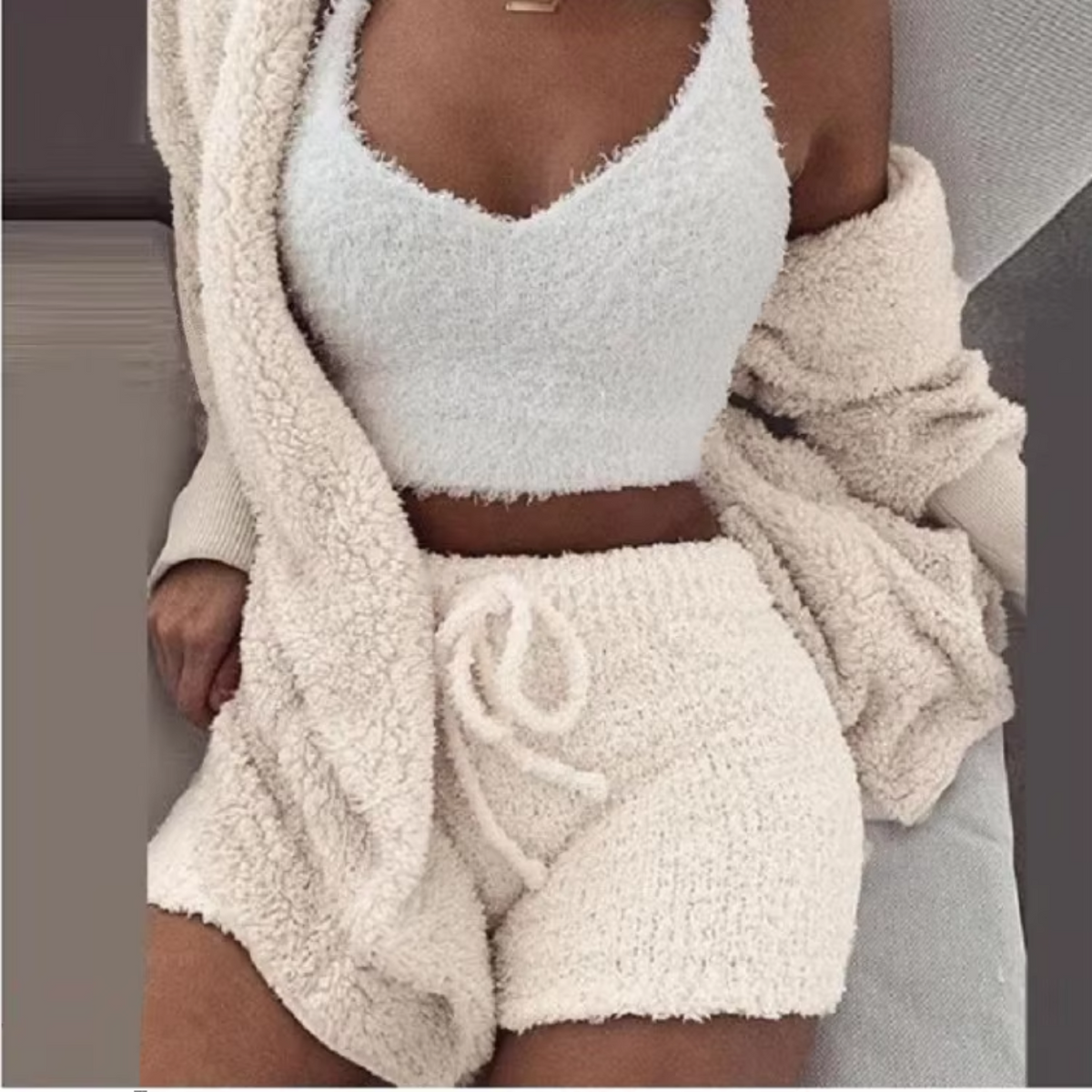 Cozy Women's Sleepwear Set for Relaxing at Home