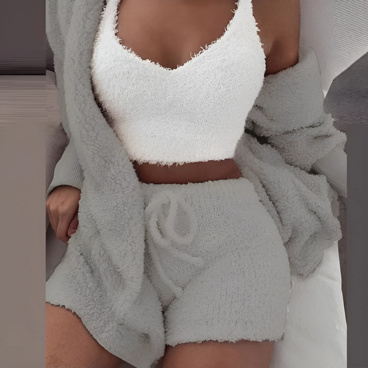 Cozy Women's Sleepwear Set for Relaxing at Home