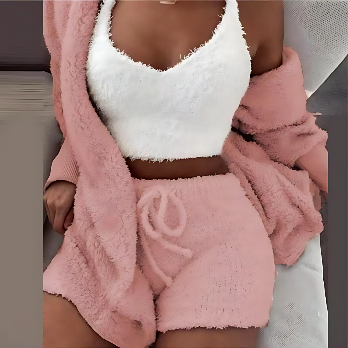 Cozy Women's Sleepwear Set for Relaxing at Home