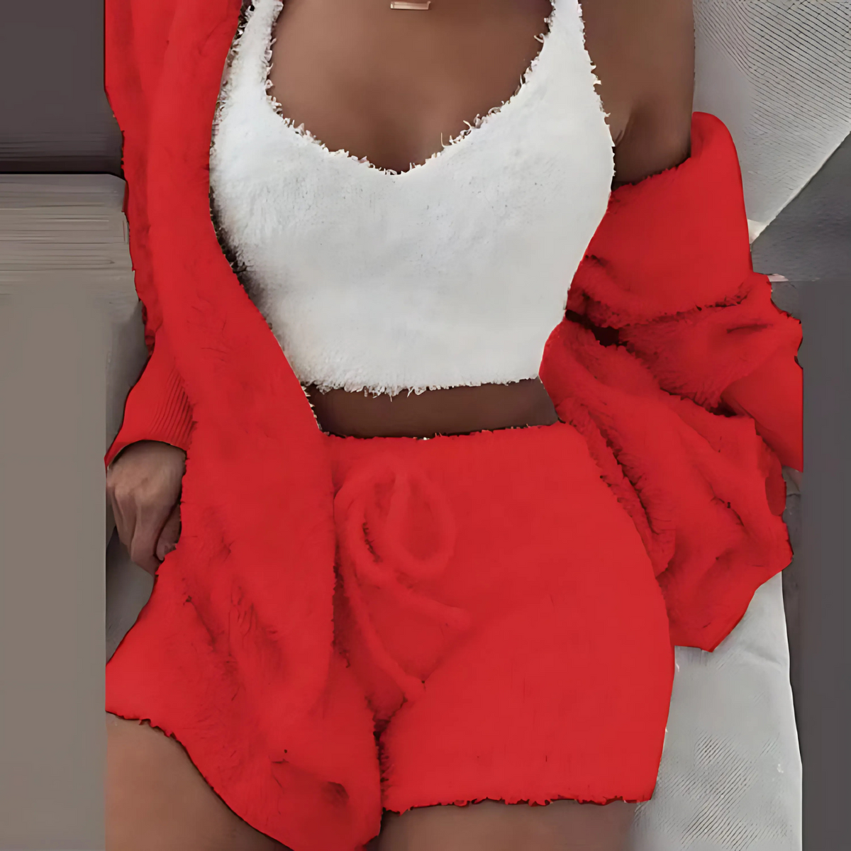Cozy Women's Sleepwear Set for Relaxing at Home
