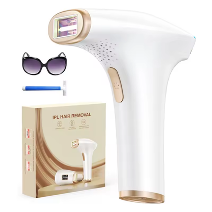 Pulsed Light Hair Removal Device for Facial and Body Use