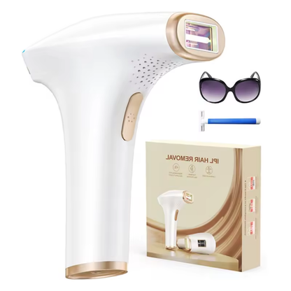 Pulsed Light Hair Removal Device for Facial and Body Use