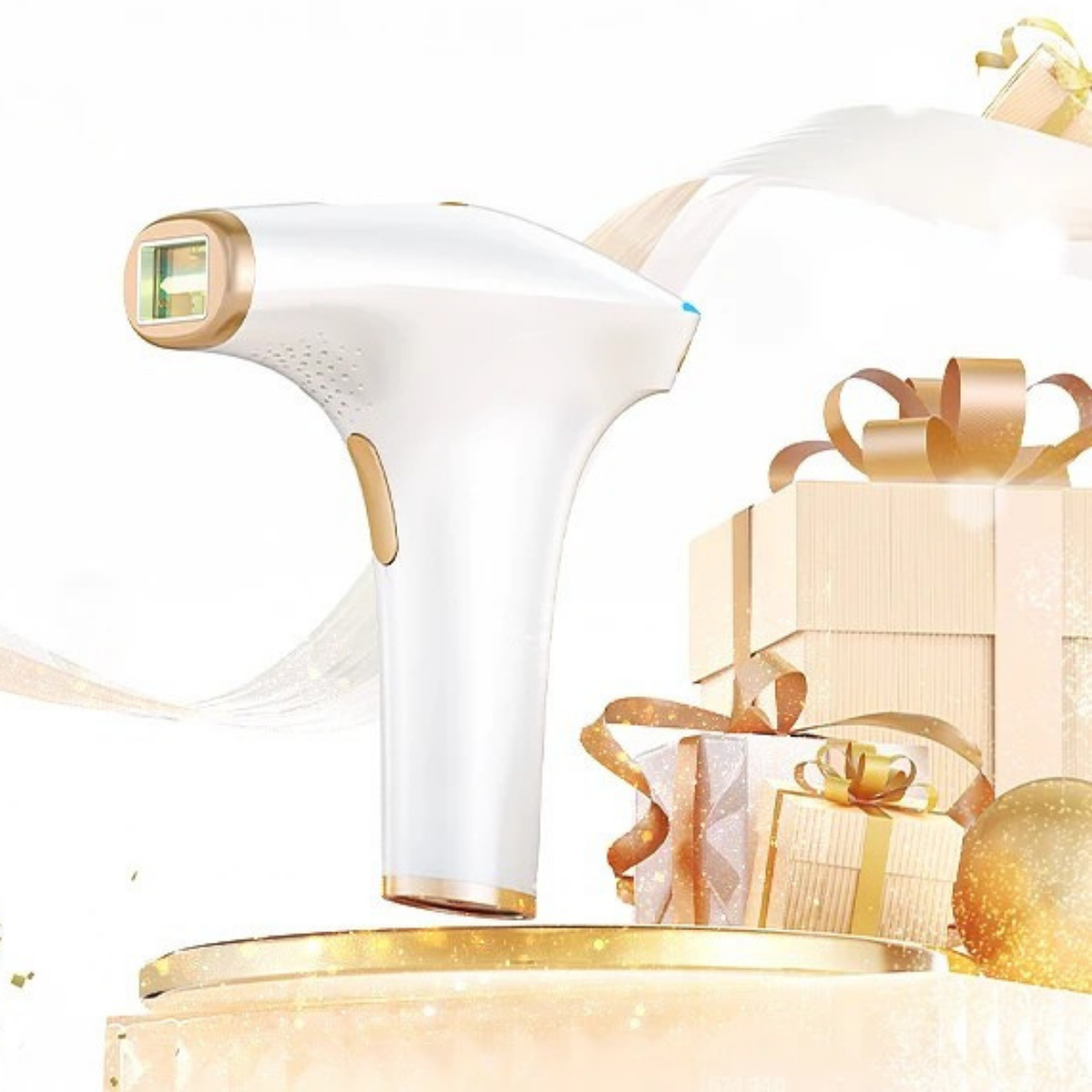 Pulsed Light Hair Removal Device for Facial and Body Use
