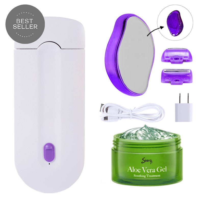 SmoothGlow 2-in-1 Hair Removal Device
