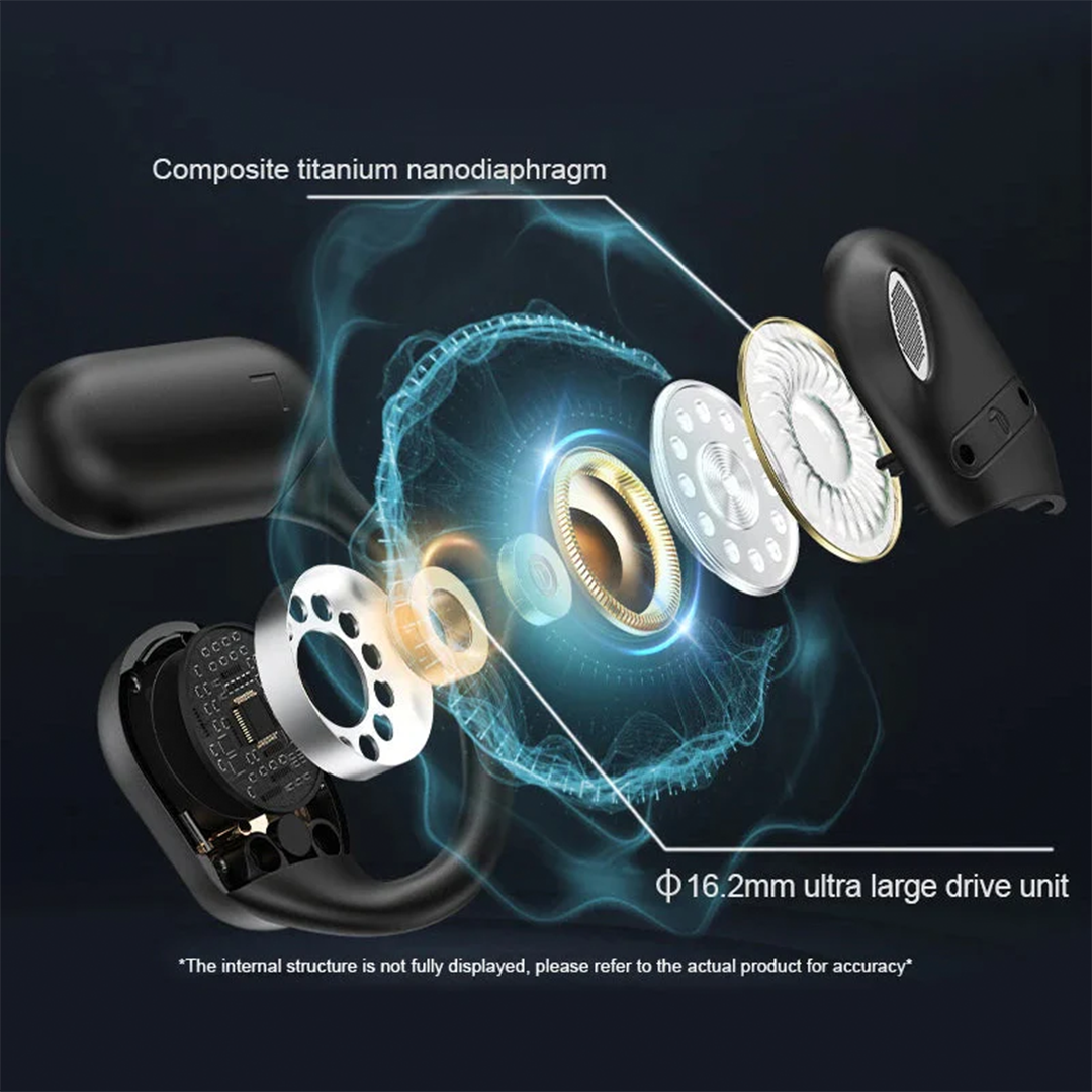Smart Touch Bluetooth Headphones with AI Translator Feature