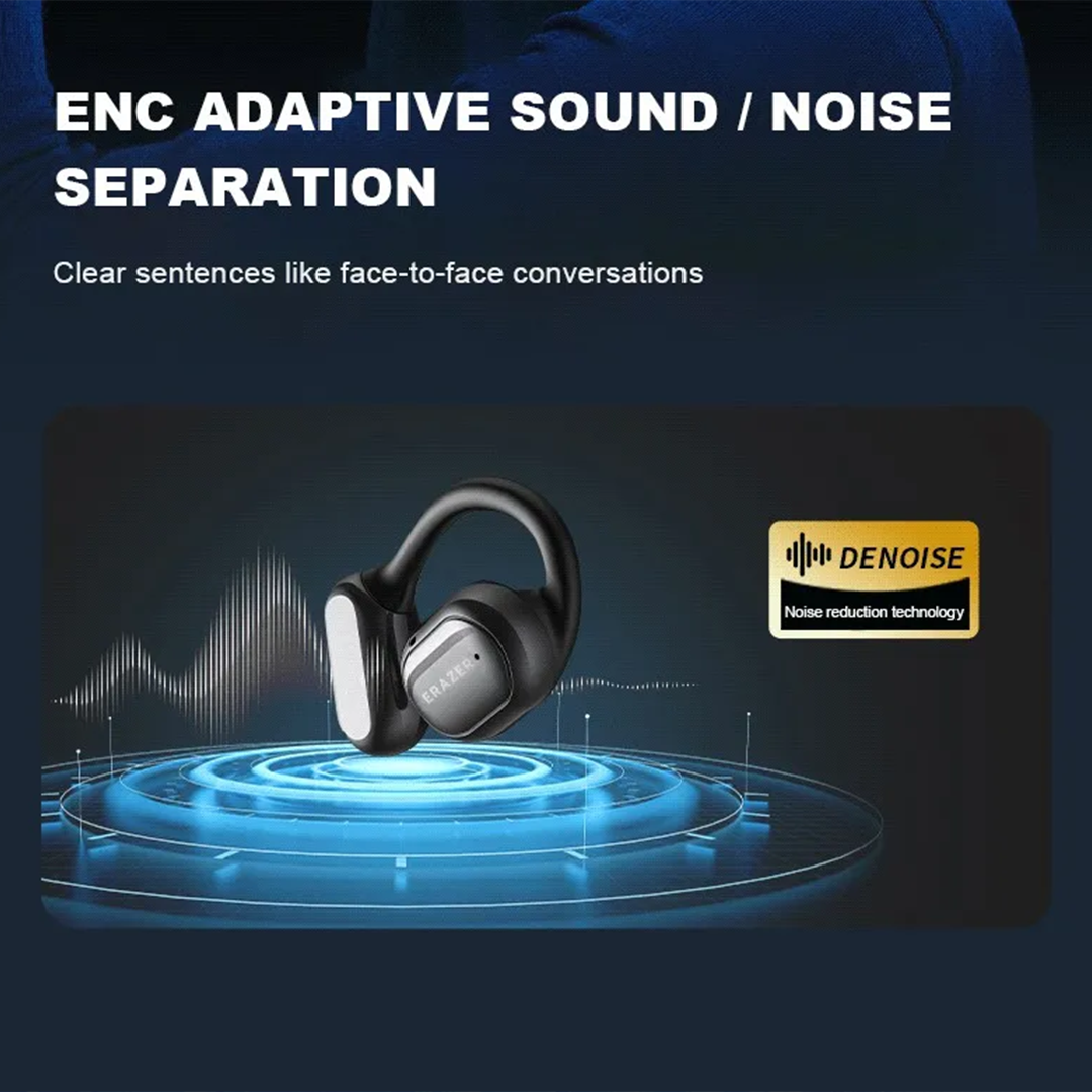 Smart Touch Bluetooth Headphones with AI Translator Feature