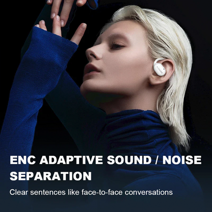 Smart Touch Bluetooth Headphones with AI Translator Feature