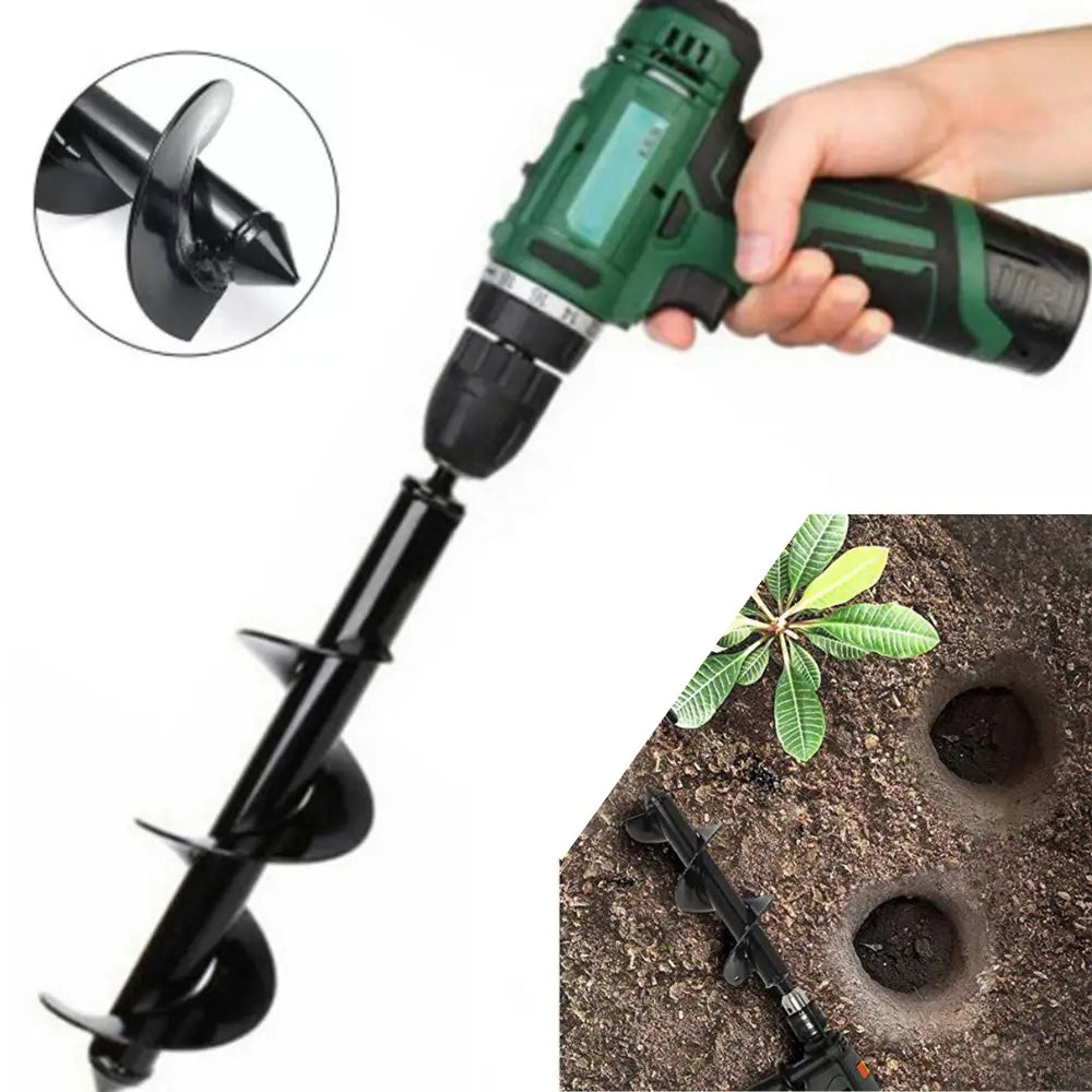 30 cm Garden Auger for Power Drills | Efficient Planting Tool