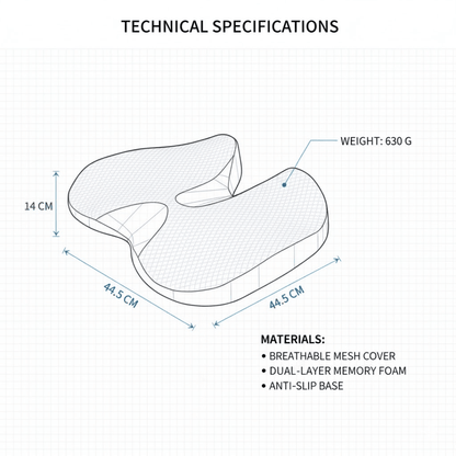 Memory Foam Cushion for Comfort Seating