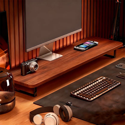 Sturdy Monitor Riser for Efficient Ergonomic Workstations