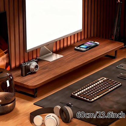 Sturdy Monitor Riser for Efficient Ergonomic Workstations