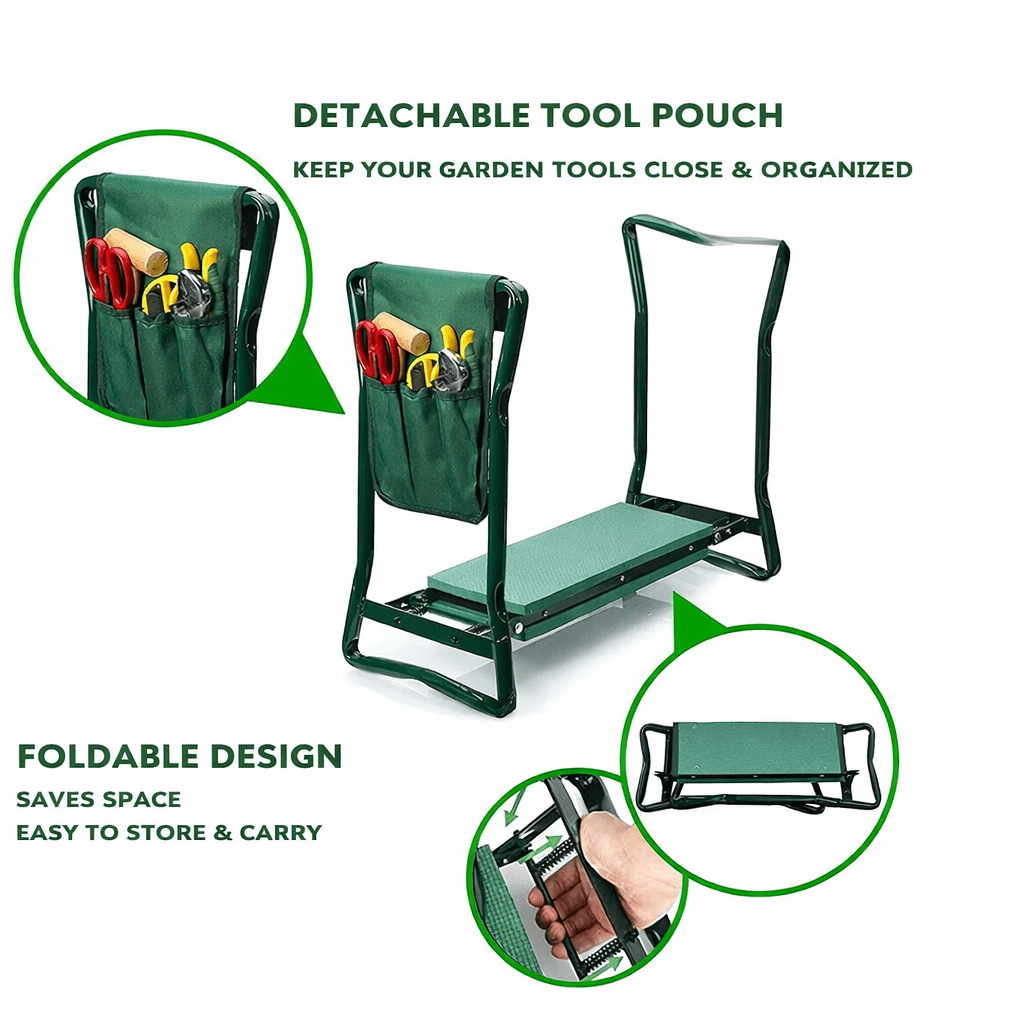 Compact 2-in-1 Garden Kneeler and Seat for Ultimate Comfort