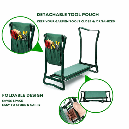 Compact 2-in-1 Garden Kneeler and Seat for Ultimate Comfort