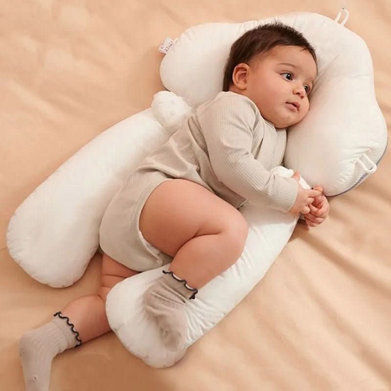 Ergonomic Baby Pillow for Gentle Support and Breathable Comfort