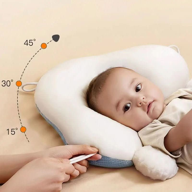 Ergonomic Baby Pillow for Gentle Support and Breathable Comfort