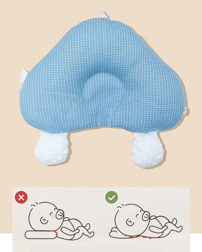Ergonomic Baby Pillow for Gentle Support and Breathable Comfort