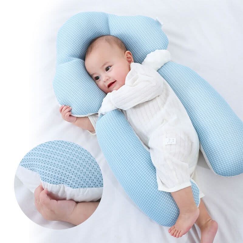 Ergonomic Baby Pillow for Gentle Support and Breathable Comfort
