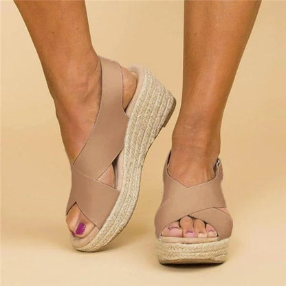 ComfortFlex Wedge Shoes for Women | Adaptive Straps & Supportive Footbed