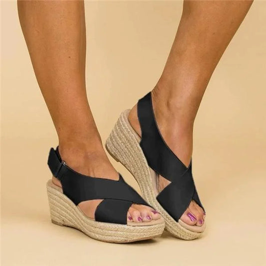 ComfortFlex Wedge Shoes for Women | Adaptive Straps & Supportive Footbed